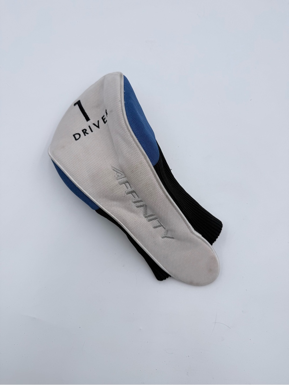 Affinity Blue White Driver Golf Club Head Cover # 1
